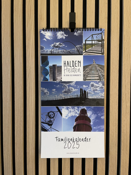 Familienkalender der Halden des Ruhrgebiets 2025