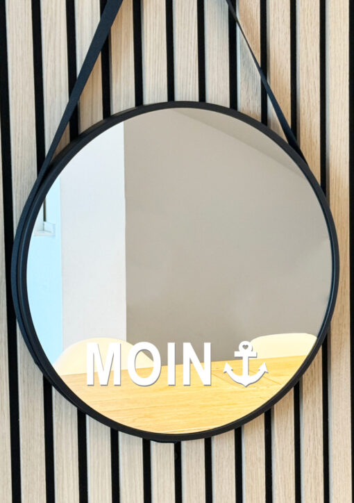 Spiegelsticker "MOIN" – Bild 3